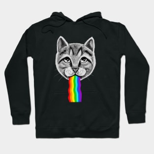 Cat Rainbow Hoodie